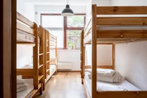 Postel nebo postele na pokoji v ubytování Target Hostel
