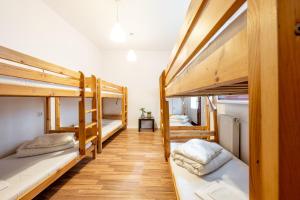 Postel nebo postele na pokoji v ubytování Target Hostel