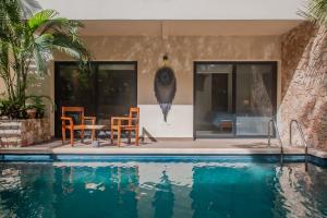 Bazen v nastanitvi oz. blizu nastanitve Luxury Aldea Zama 2bed - 2bat Apartment Private Terrace & Swim Up