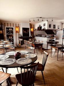Restaurace v ubytování Chez Josy