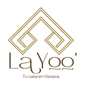 un logo pour un cours de yoga à l'oaxaca dans l'établissement Layoo, Tu casa en Oaxaca 102, à Oaxaca
