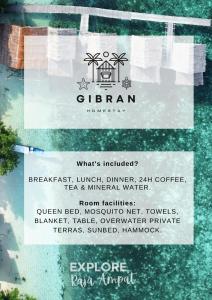 Gibran guest house的证书、奖牌、标识或其他文件