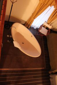 Ett badrum på Hotel Nordend