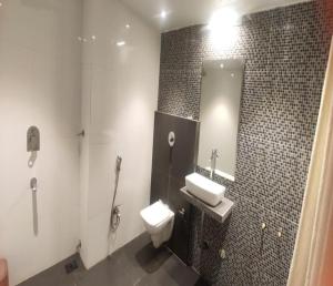 Koupelna v ubytování Hotel Imperial Executive