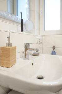 Koupelna v ubytování Design Wohnung im Zentrum von Koblenz + 30 fotografií