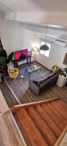 Posezení v ubytování La Petite Reine Du Ventoux