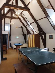 Stolný tenis v ubytovaní Gîtes "La Sérénité Marivaloise" alebo v jeho okolí