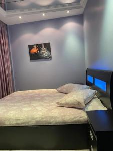 Postel nebo postele na pokoji v ubytování İstanbul’un Merkezi