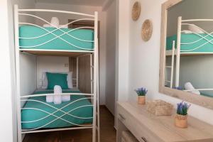 Postel nebo postele na pokoji v ubytování Georgia Apartment