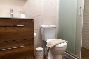 Koupelna v ubytování Georgia Apartment