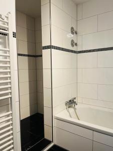 Koupelna v ubytování Bodensee Life