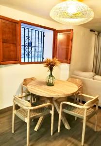 Χώρος καθιστικού στο Casa Rural El Rincón de Beatriz