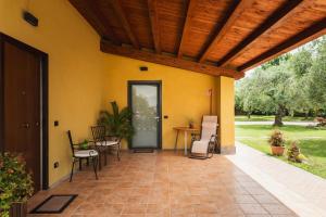 حديقة خارج L'Antico Vigneto