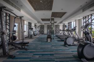 Fitness centrum a/nebo fitness zařízení v ubytování Kantary Hotel Banchang