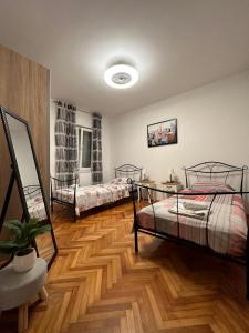 Posteľ alebo postele v izbe v ubytovaní Stone Sun