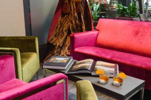 Część wypoczynkowa w obiekcie Windsor Hotel Milano