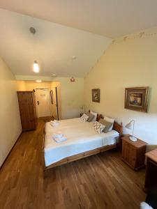 Voodi või voodid majutusasutuse Hotel Fritza toas