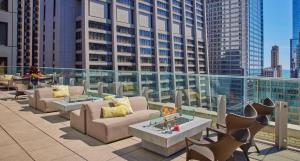 Ruang duduk di Hyatt Centric The Loop Chicago