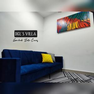 Posezení v ubytování Dels Villa with private pool near UIA Batu Caves Gombak