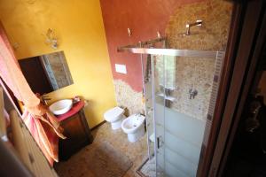 Koupelna v ubytování B & B L'almanacco