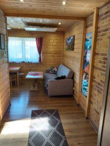 Posezení v ubytování Apartamenty i Domki Biały Dunajec