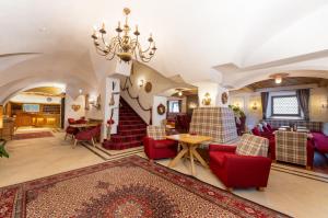 Ruang duduk di Hotel Schwarzer Adler