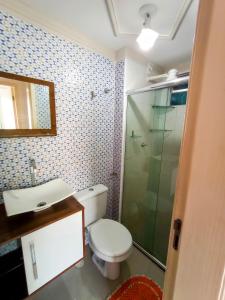 Koupelna v ubytování Apartamento Aconchegante em Paulo Afonso