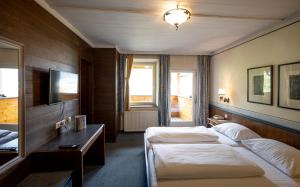 Hotel Gasthof Lercher客房内的一张或多张床位