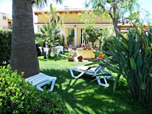 Zahrada ubytování Ansise Guest House