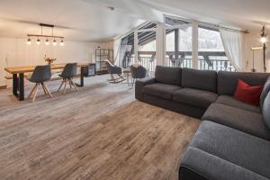 Posezení v ubytování Seehaus Riessersee