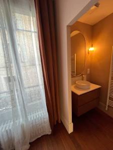 Koupelna v ubytování La Belle du Val