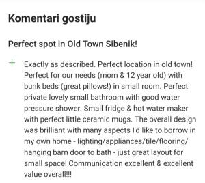 Foto dalla galleria di Rooms & Studio Apartments Šibenik a Šibenik