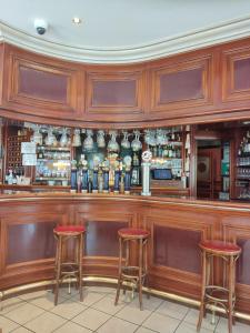 Lounge nebo bar v ubytování Hôtel Vauban