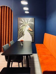 Posezení v ubytování Hebron Inn