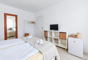 TV a/nebo společenská místnost v ubytování Guest House 7