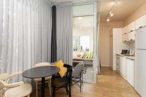 Kuchyň nebo kuchyňský kout v ubytování Hanasi 129 - Boutique Apartments