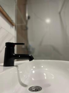 Koupelna v ubytování Apartmani BMD