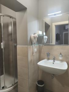 Koupelna v ubytování Casa Ambra