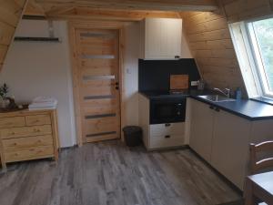 Kuchyň nebo kuchyňský kout v ubytování Wellness Hotel Koliba