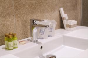 A bathroom at Sóller Center