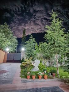 Κήπος έξω από το Taaj Residence Skardu