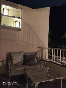 A balcony or terrace at TAO 1 Primera línea de Playa VELILLA