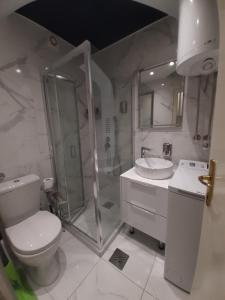 Ένα μπάνιο στο Apartman brdo