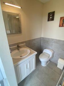 Kúpeľňa v ubytovaní Memwa Villas