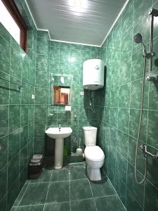 Koupelna v ubytování Hotel Tbiliselebi