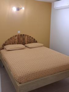 Postel nebo postele na pokoji v ubytování la casa mangue + 19 fotografií