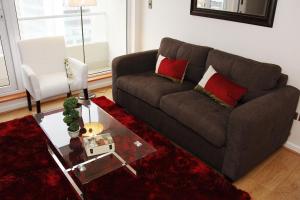 Prostor za sedenje u objektu Concepción Suites