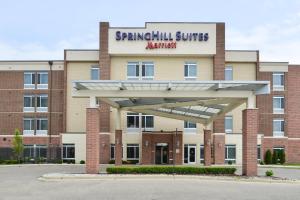 a rendering of a springhill suites austin building at Springhill Suites by Marriott Detroit Metro Airport Romulus in Romulus
