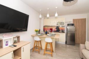 Küche/Küchenzeile in der Unterkunft Apartments Galic