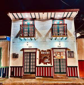 a model of a building with a store at IntiLuna Hostel in Salento